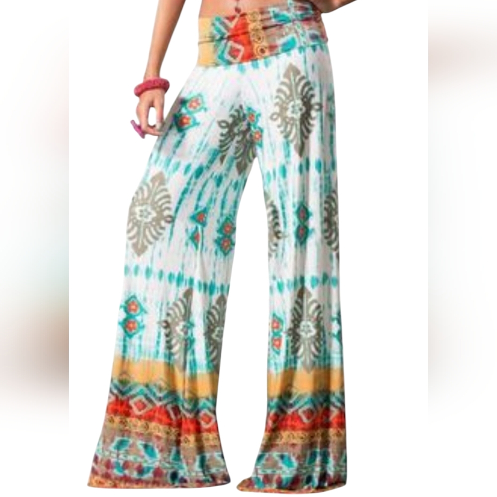 VENUS Wide Leg Palazzo Pants. S